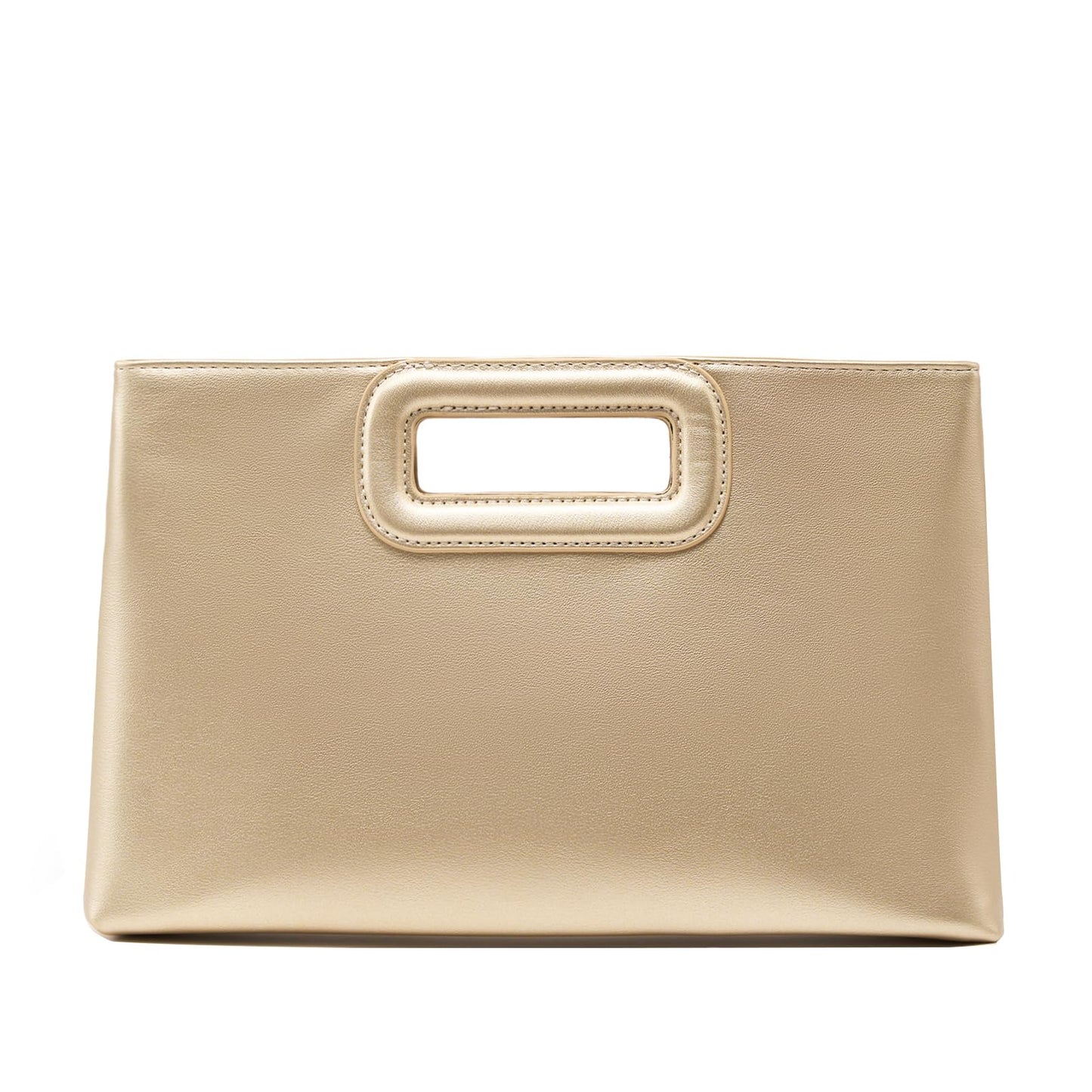 Gold Chain Top Handle Clutch | The Nichole Collection