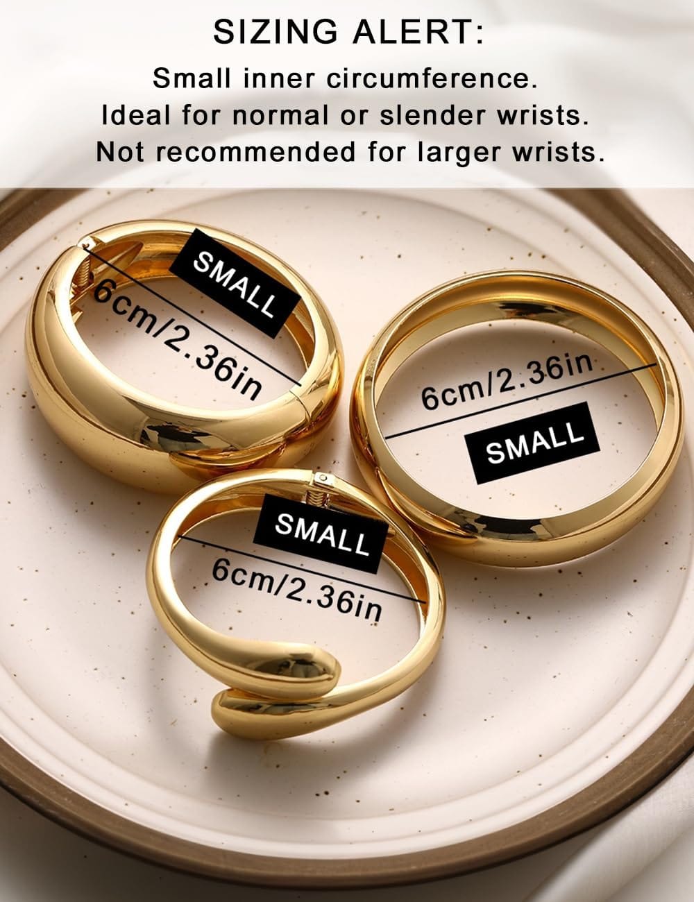 Gold Stackable Bangle Set The Nichole Collection