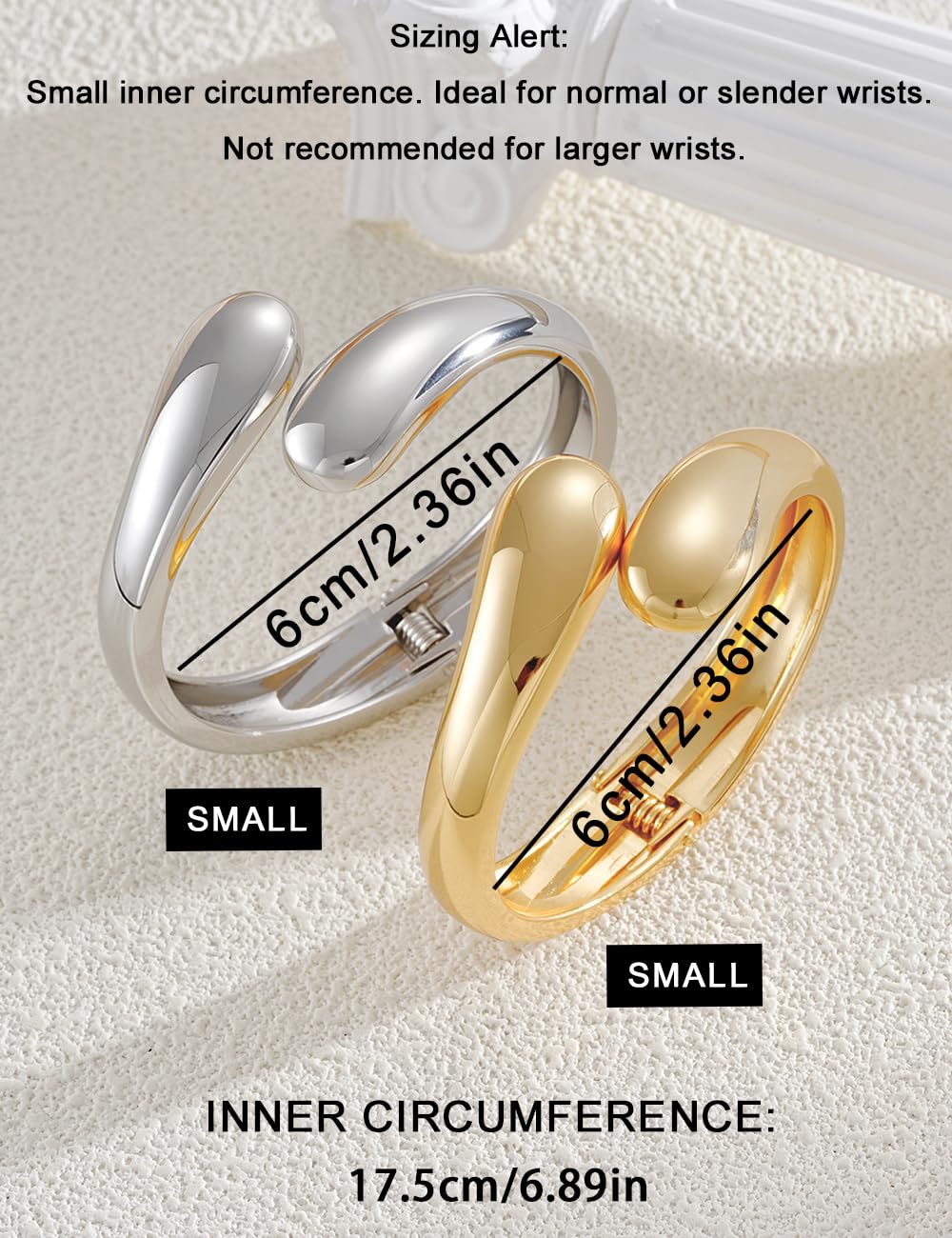 Gold Stackable Bangle Set The Nichole Collection