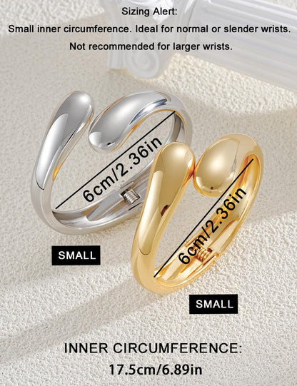Gold Stackable Bangle Set The Nichole Collection