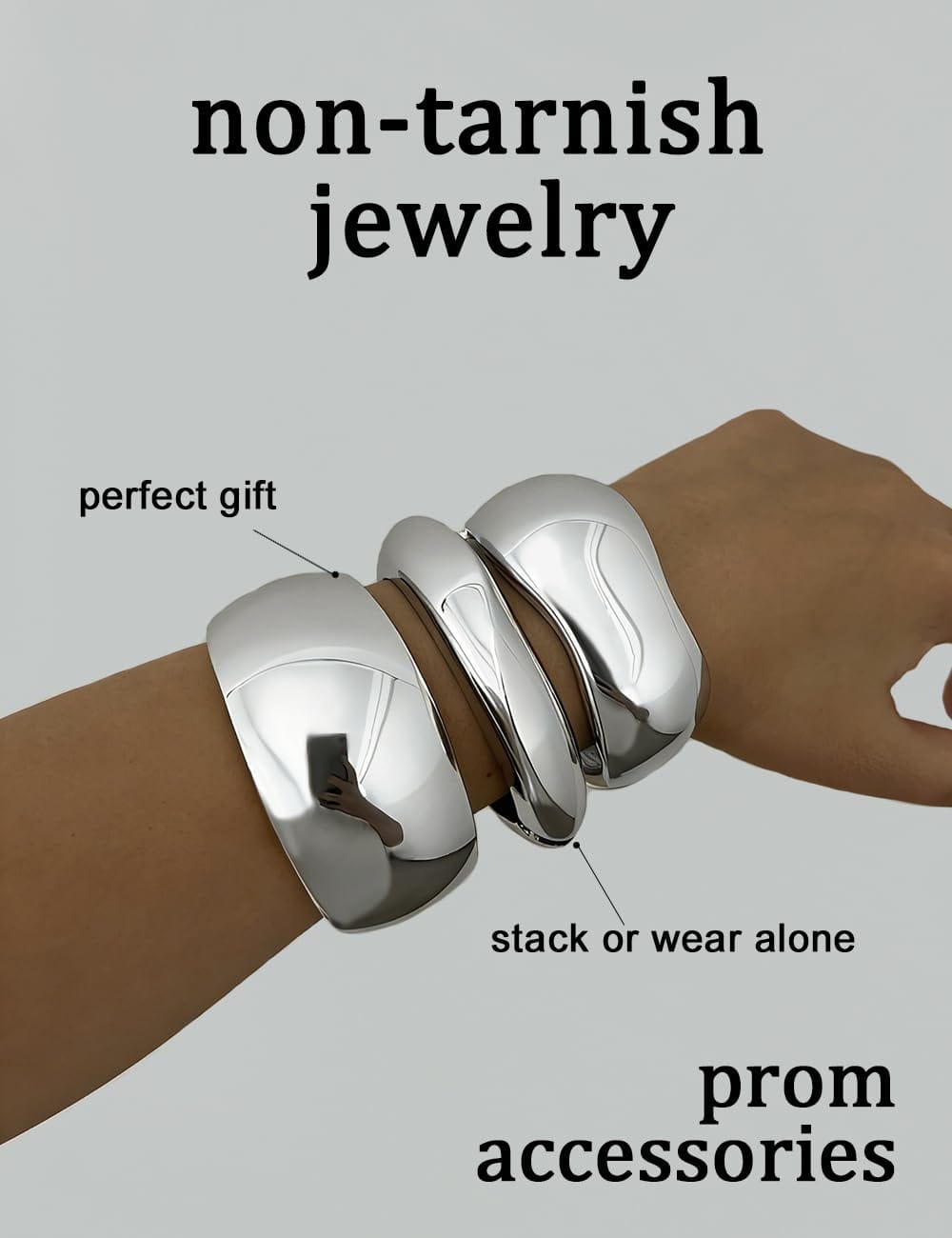 Gold Stackable Bangle Set The Nichole Collection