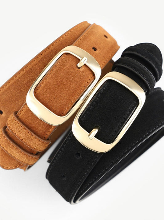 Golden Buckle Belt The Nichole Collection