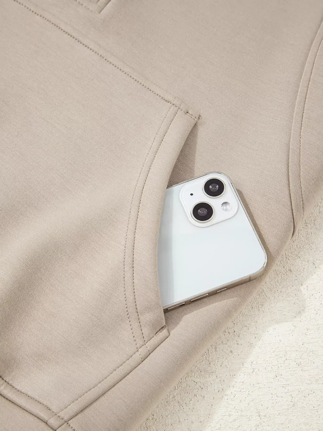 Half Zip Long Sleeve Hoodie and Pants 2pcs Outfit Women's Sets The Nichole Collection