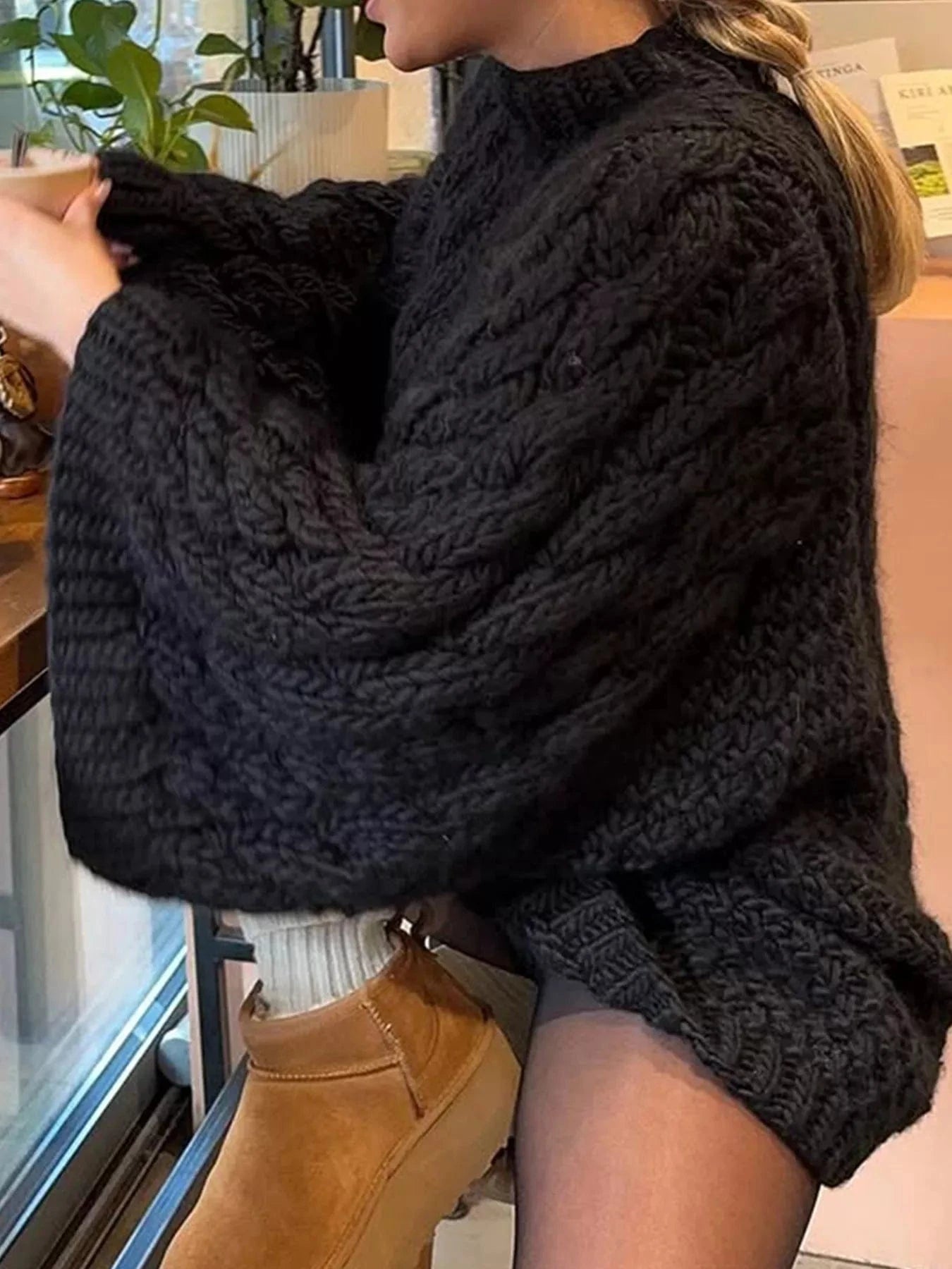 Heritage Cable Knit Sweater Sweaters The Nichole Collection