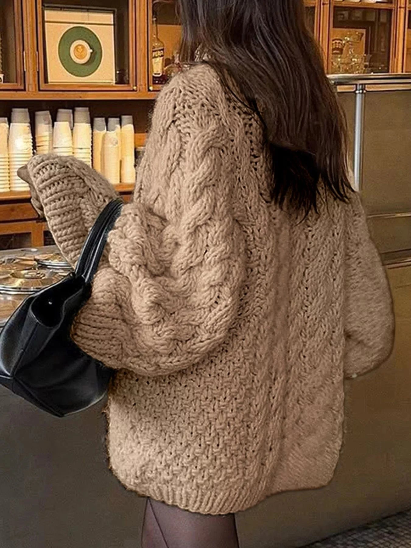 Heritage Cable Knit Sweater Sweaters The Nichole Collection