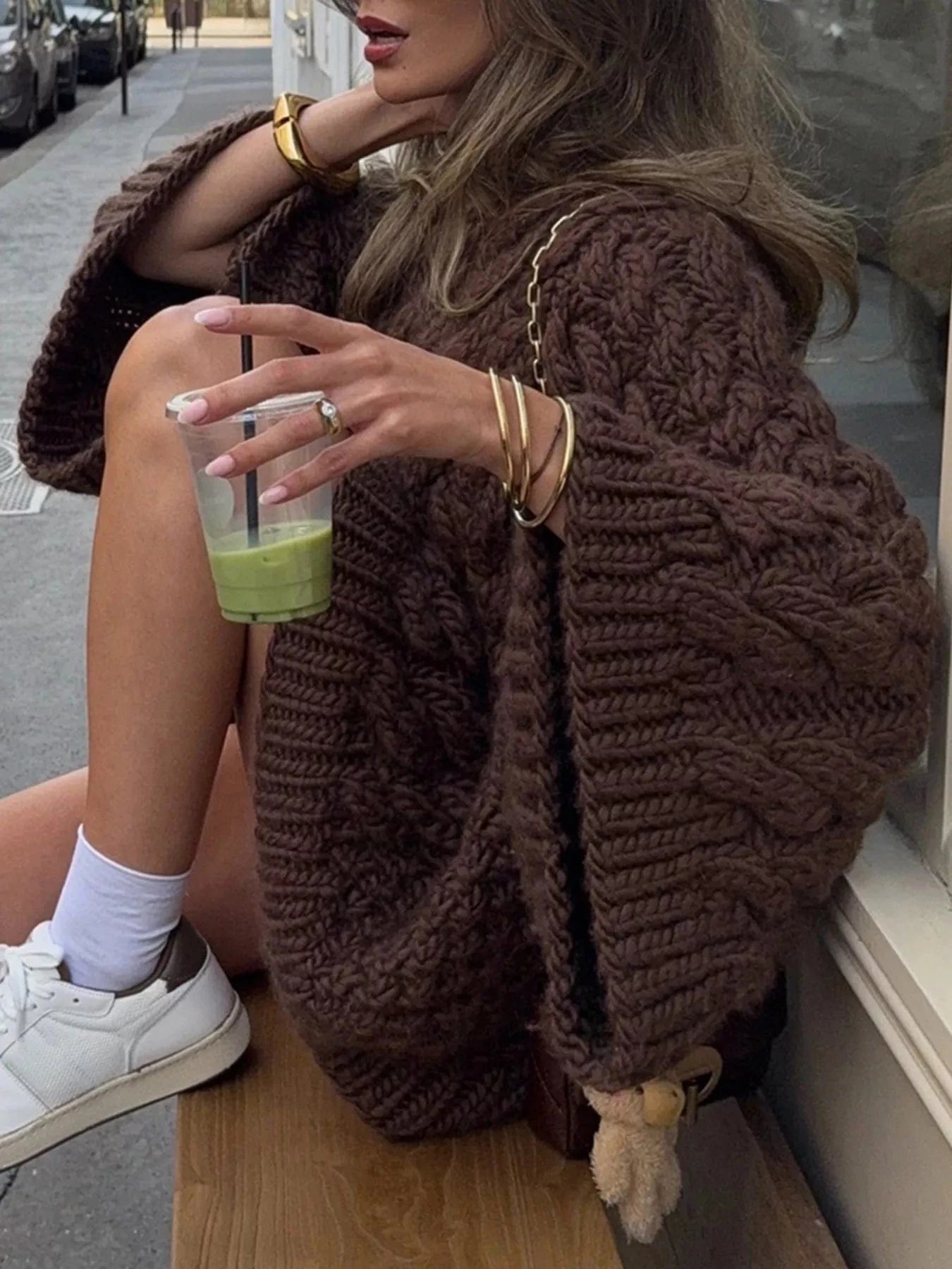 Heritage Cable Knit Sweater Sweaters The Nichole Collection