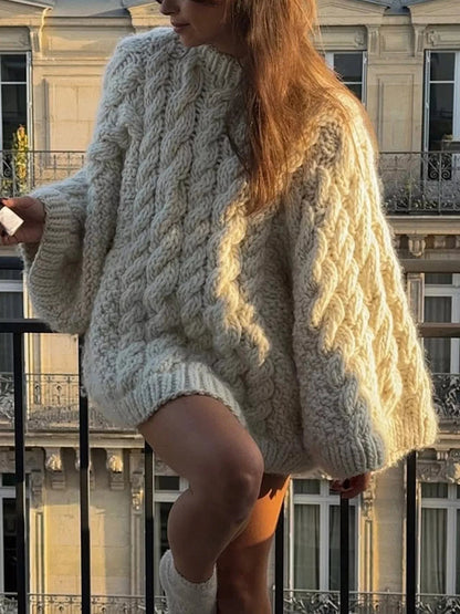 Heritage Cable Knit Sweater Sweaters The Nichole Collection