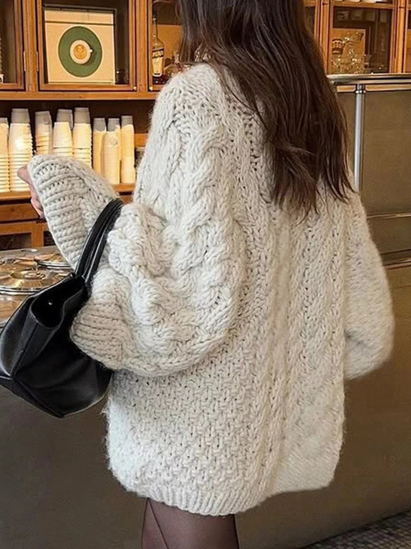 Heritage Cable Knit Sweater Sweaters The Nichole Collection