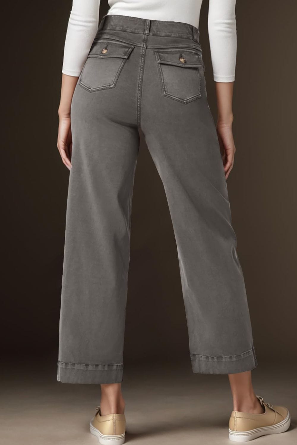 High Waist Jeans with Pockets – Classic, Stylish & Versatile The Nichole Collection