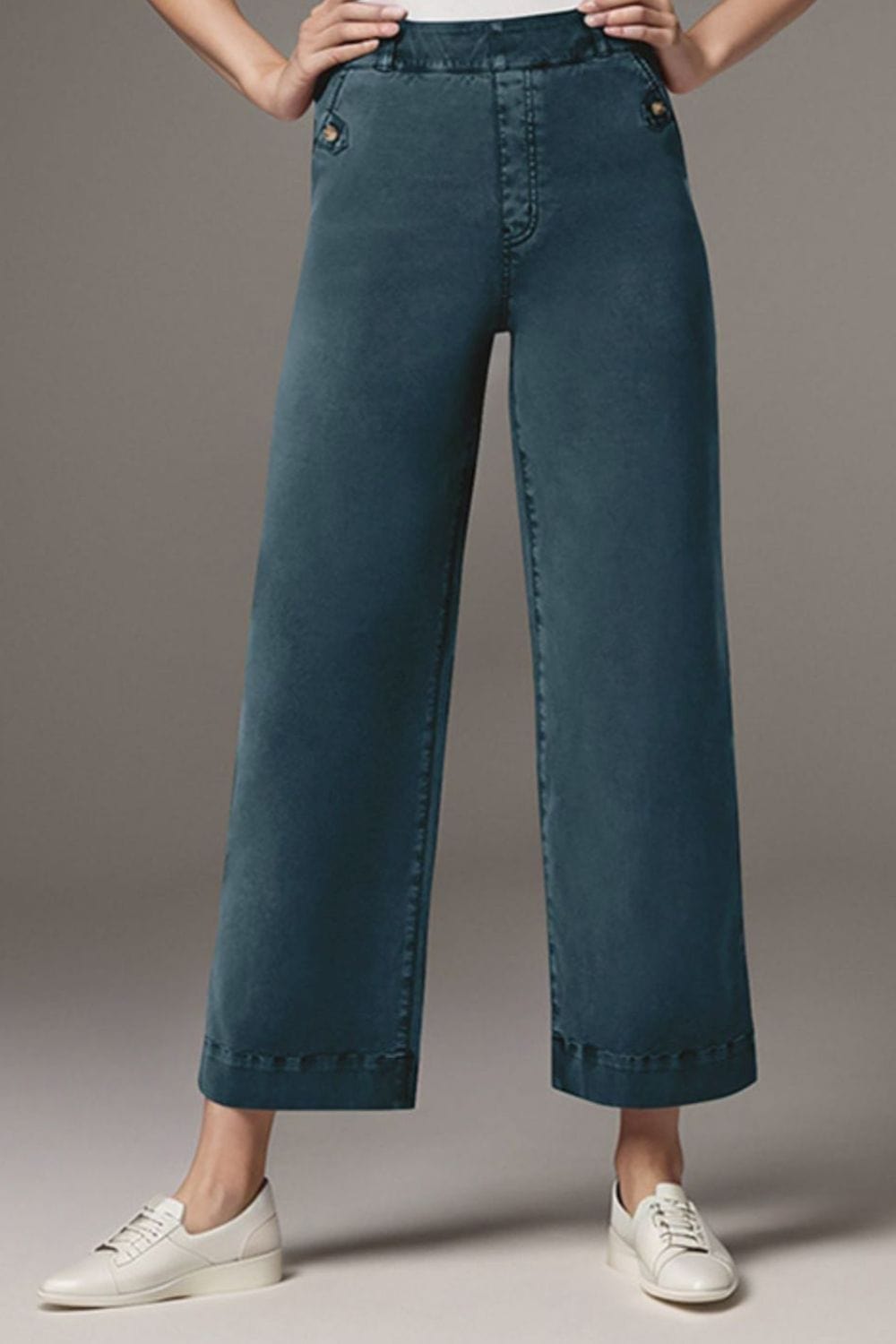 High Waist Jeans with Pockets – Classic, Stylish & Versatile French Blue / S The Nichole Collection
