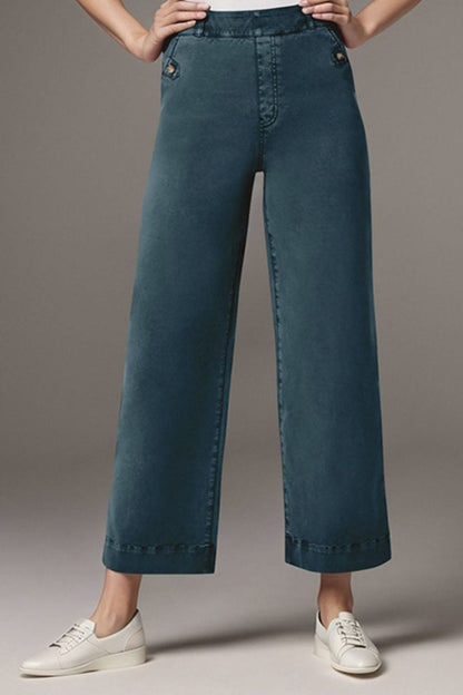 High Waist Jeans with Pockets – Classic, Stylish & Versatile French Blue / S The Nichole Collection