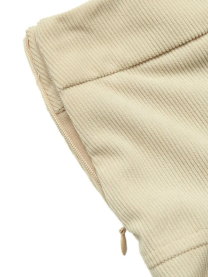 High Waist Pleated Midi Skirt The Nichole Collection - Official Site