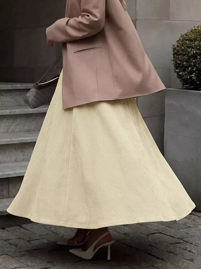 High Waist Pleated Midi Skirt The Nichole Collection - Official Site