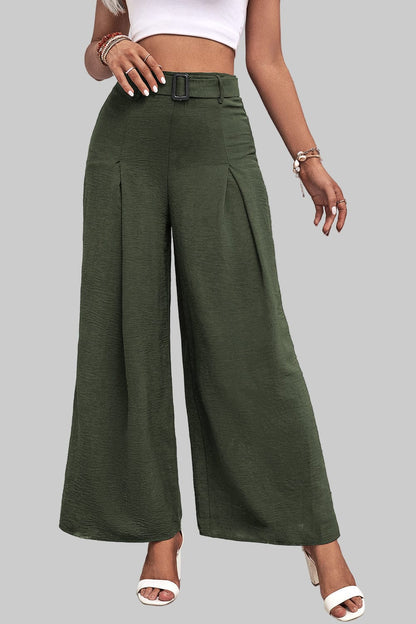 High Waisted Wide Leg Pants Dress Pants The Nichole Collection