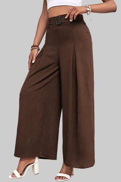 High Waisted Wide Leg Pants Dress Pants The Nichole Collection