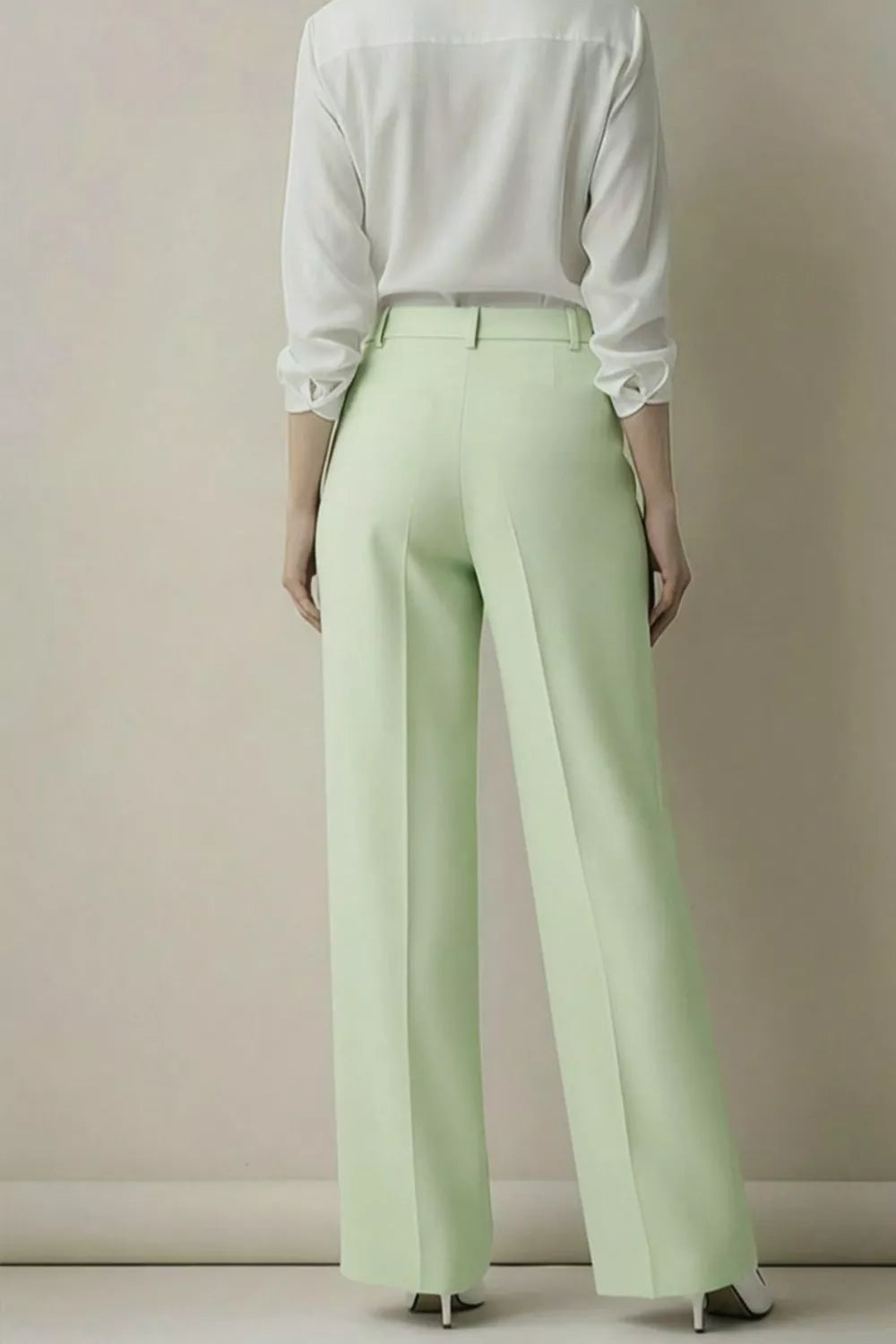 High-Waisted Wide-Leg Pants The Nichole Collection - Official Site