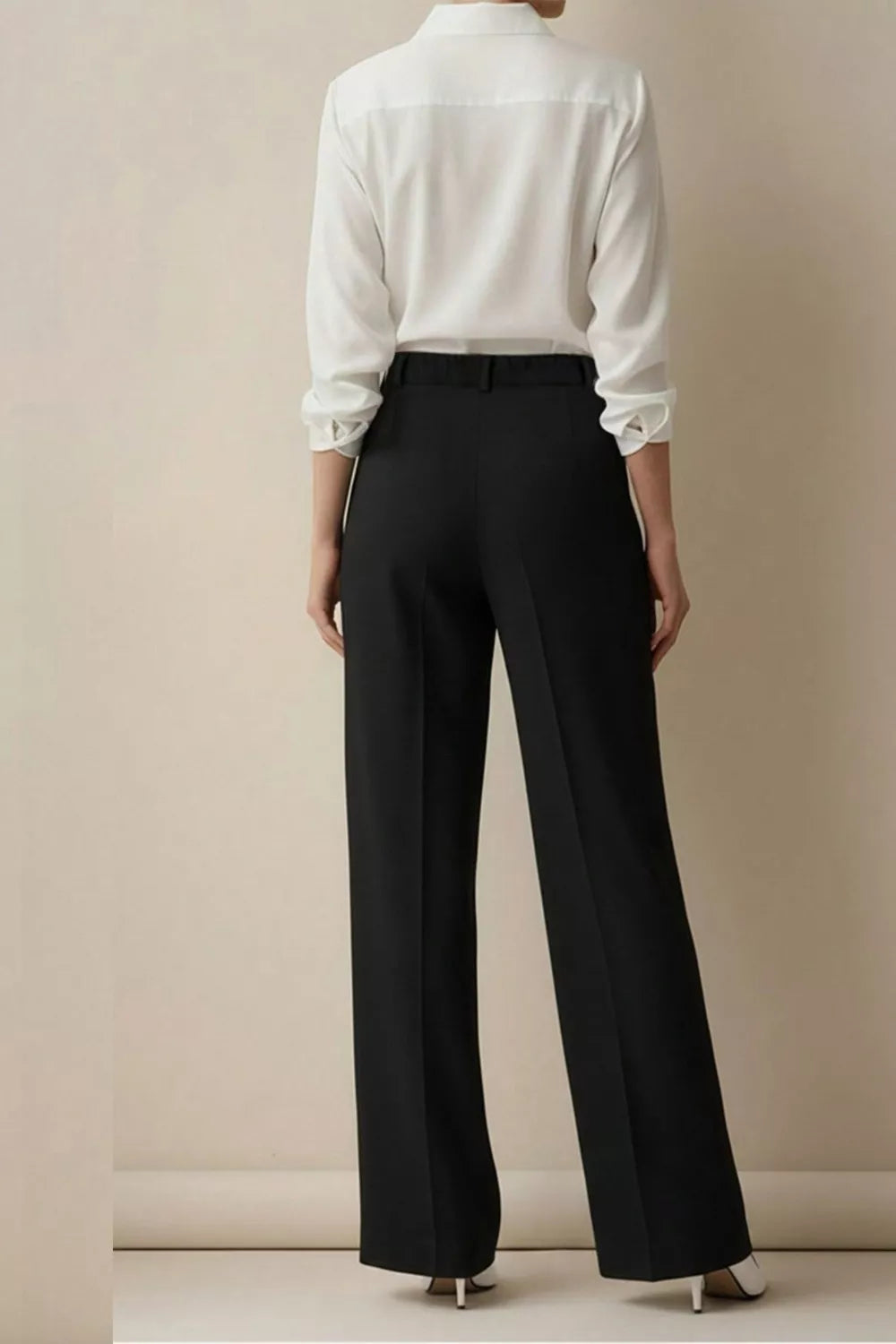 High-Waisted Wide-Leg Pants The Nichole Collection - Official Site