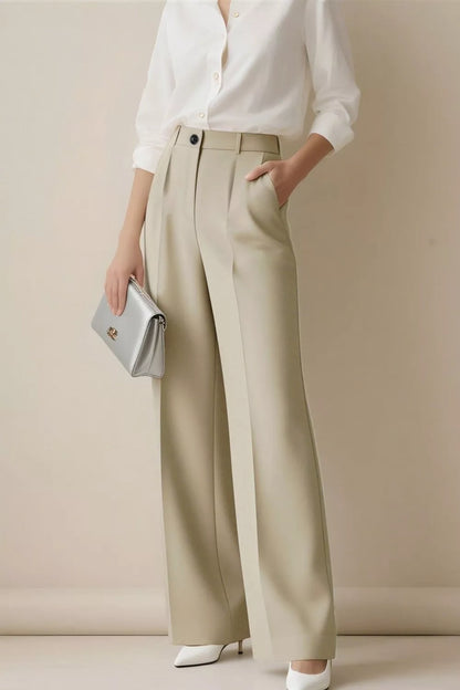 High-Waisted Wide-Leg Pants The Nichole Collection - Official Site