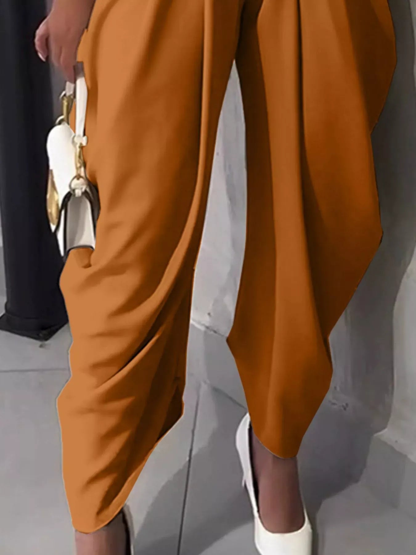 High-Waisted Wide Leg Pleated Pants The Nichole Collection