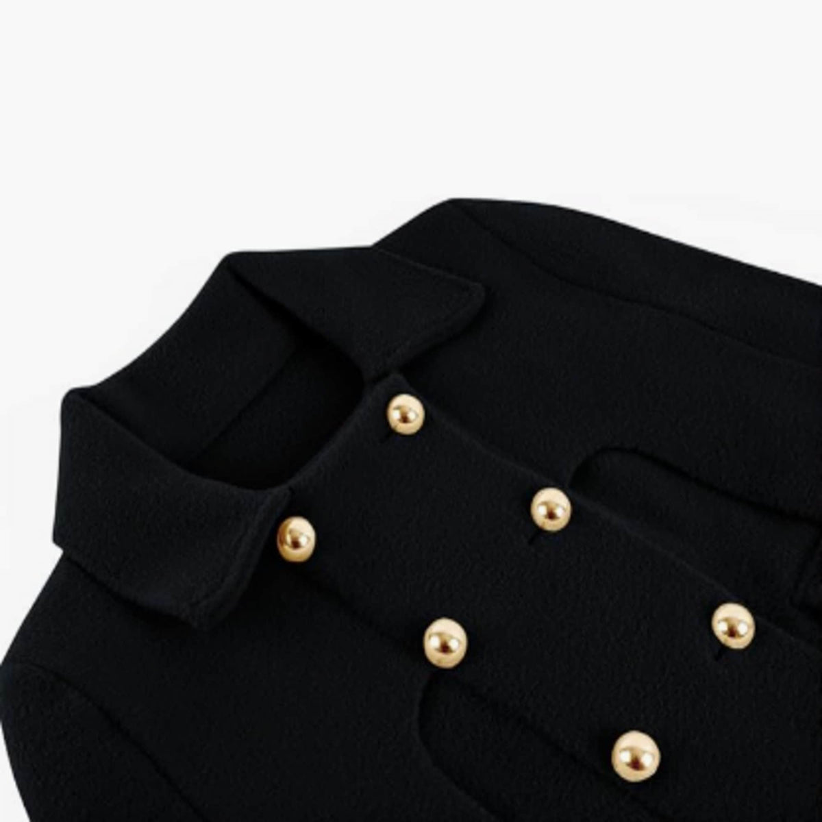 Women's Double Breasted Wool Cape