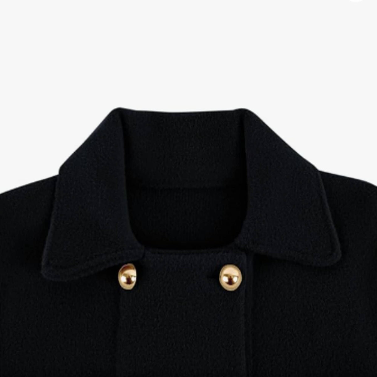 Women's Double Breasted Wool Cape