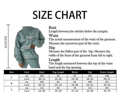 European Style Sporty Hooded Tracksuit in Soft Brushed Fabric - by The Nichole Collection