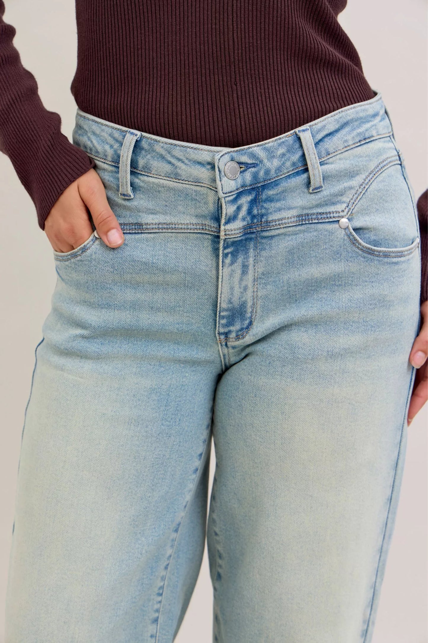 Judy Blue High Waist Column Straight Jeans The Nichole Collection - Official Site