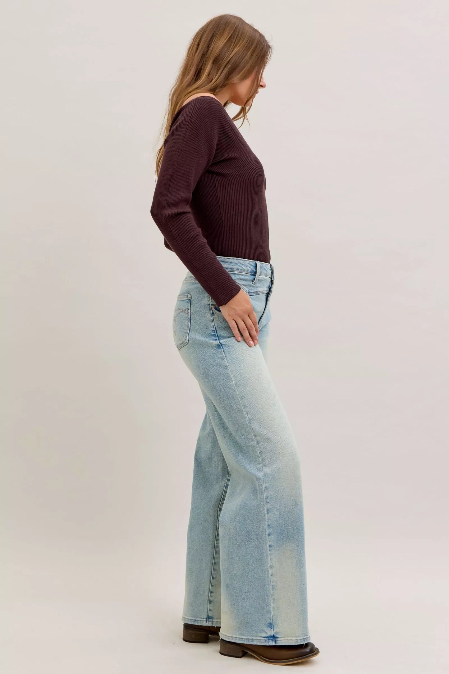 Judy Blue High Waist Column Straight Jeans The Nichole Collection - Official Site