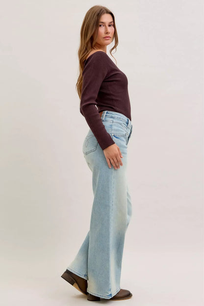 Judy Blue High Waist Column Straight Jeans The Nichole Collection - Official Site