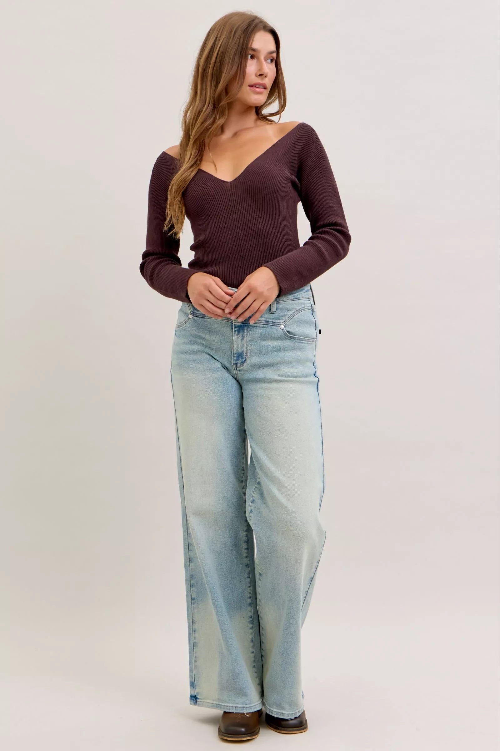 Judy Blue High Waist Column Straight Jeans The Nichole Collection - Official Site