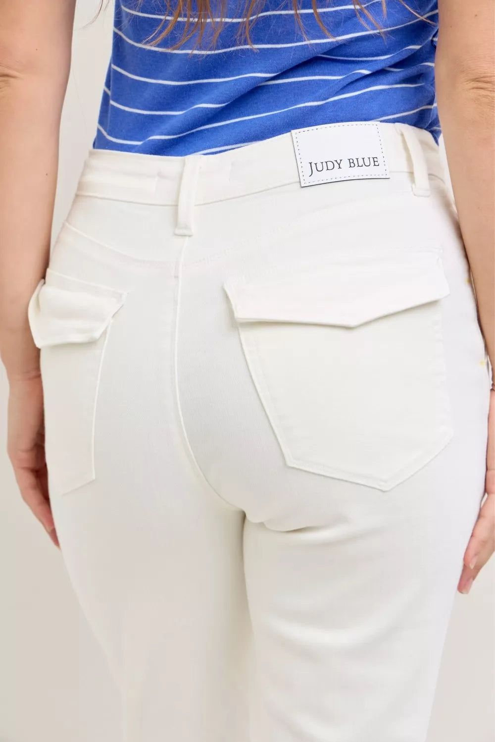 Judy Blue High Waist Jeans with Patch Pockets The Nichole Collection - Official Site