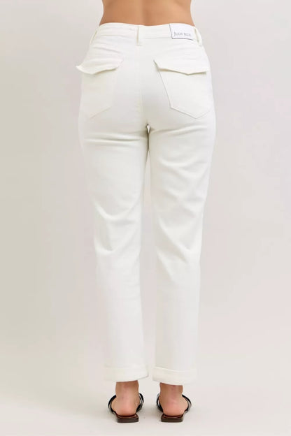 Judy Blue High Waist Jeans with Patch Pockets The Nichole Collection - Official Site