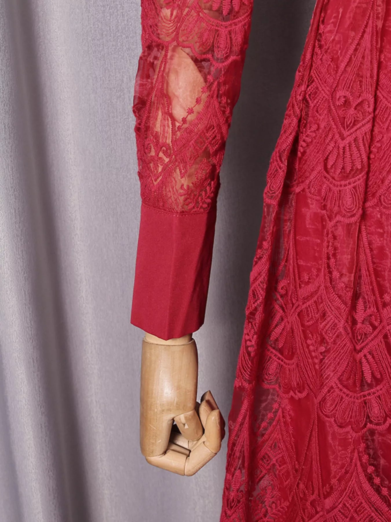 Lace Button Front Midi Dress The Nichole Collection - Official Site