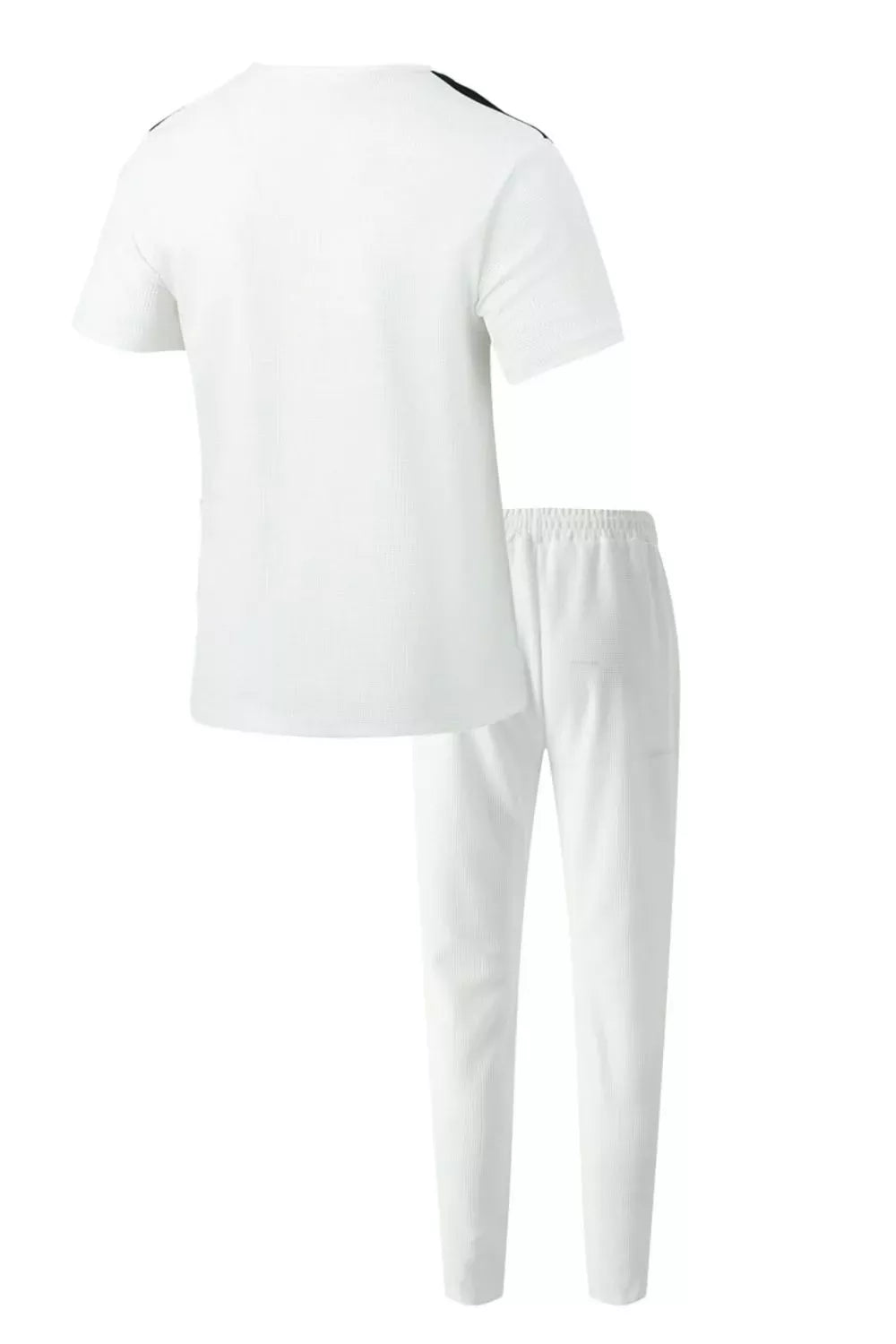 Lace-Up Front Top and Pants Casual Set | The Nichole Collection