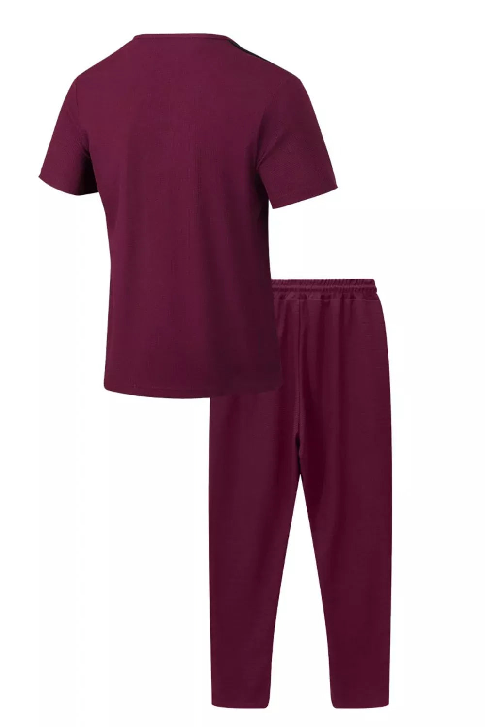 Lace-Up Front Top and Pants Casual Set | The Nichole Collection