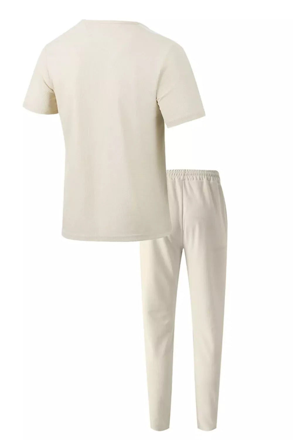 Lace-Up Front Top and Pants Casual Set | The Nichole Collection
