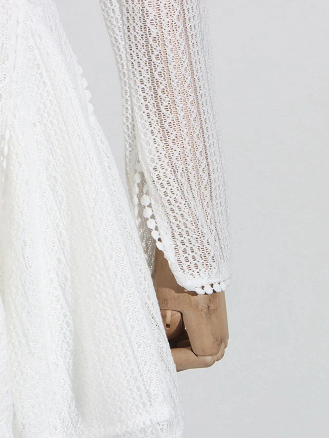 Layered Round Neck Long Sleeve Dress Dresses The Nichole Collection