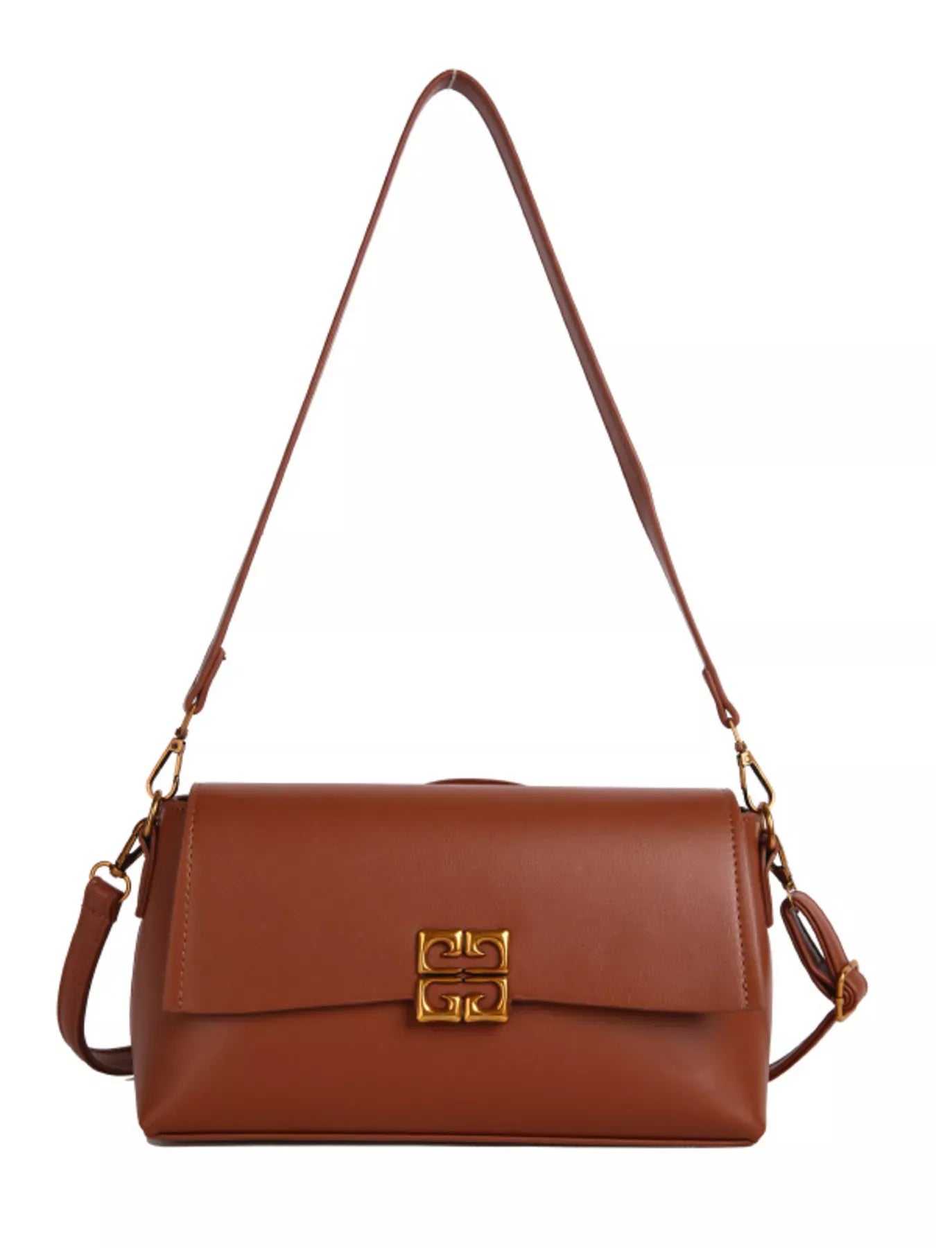 Leather Flap Crossbody Bag The Nichole Collection