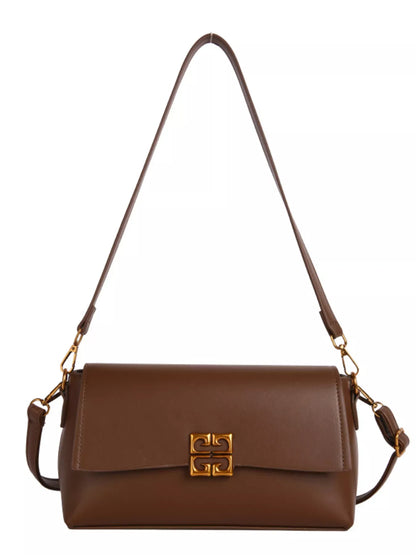 Leather Flap Crossbody Bag The Nichole Collection