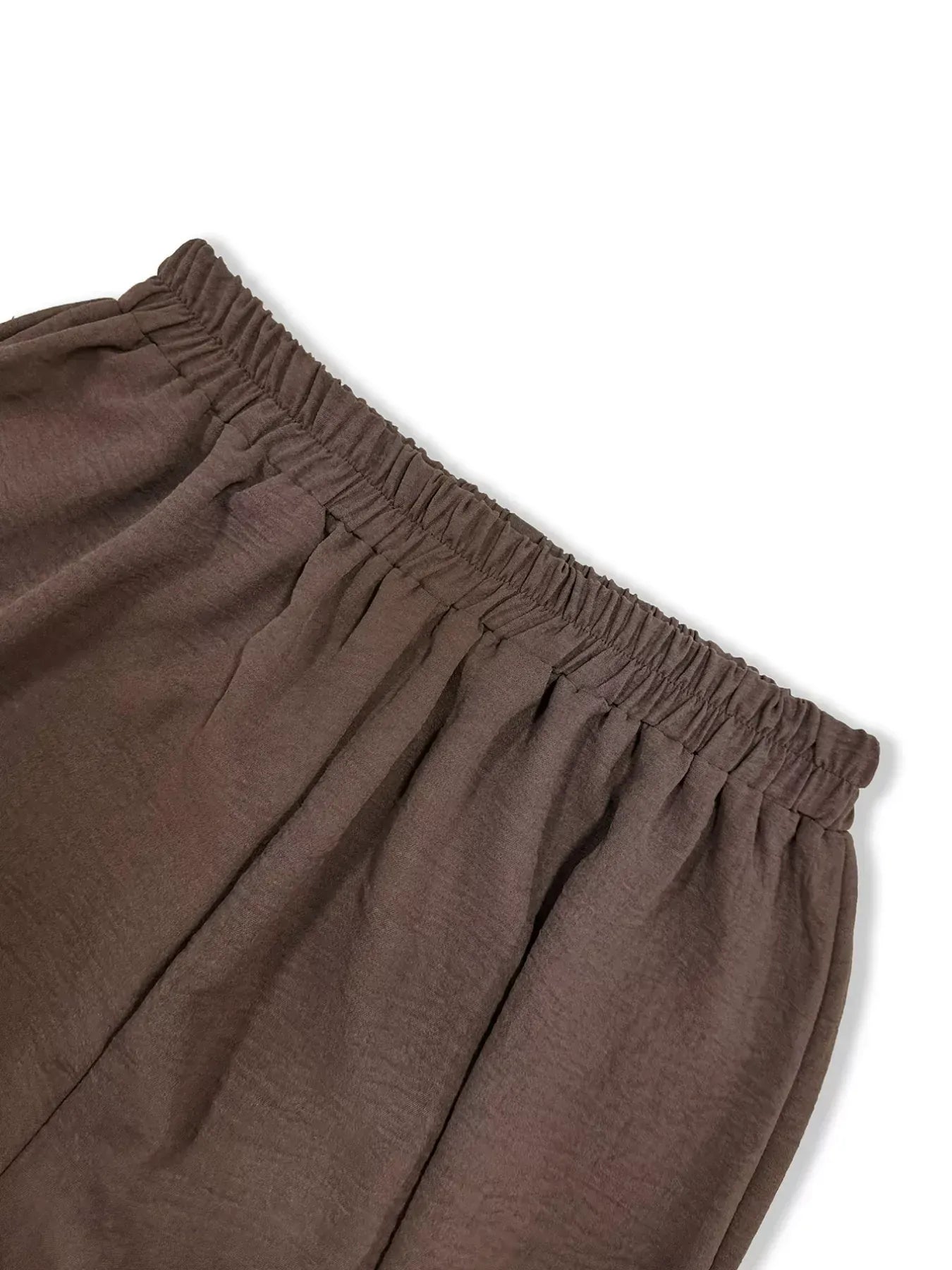 Long Sleeve Shirt and Wide Leg Pants Set Women's Sets The Nichole Collection