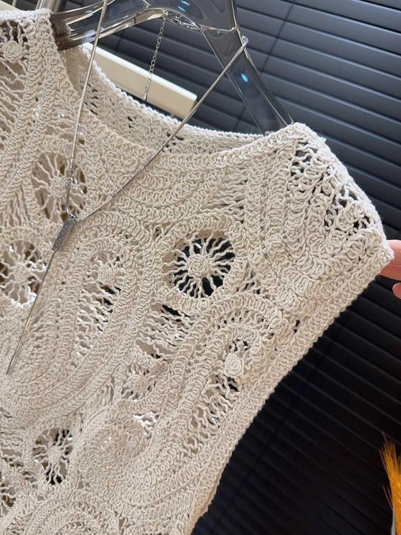 Maxi Length Crochet Sleeveless Tank and Skirt Set Maxi Dresses The Nichole Collection - Official Site
