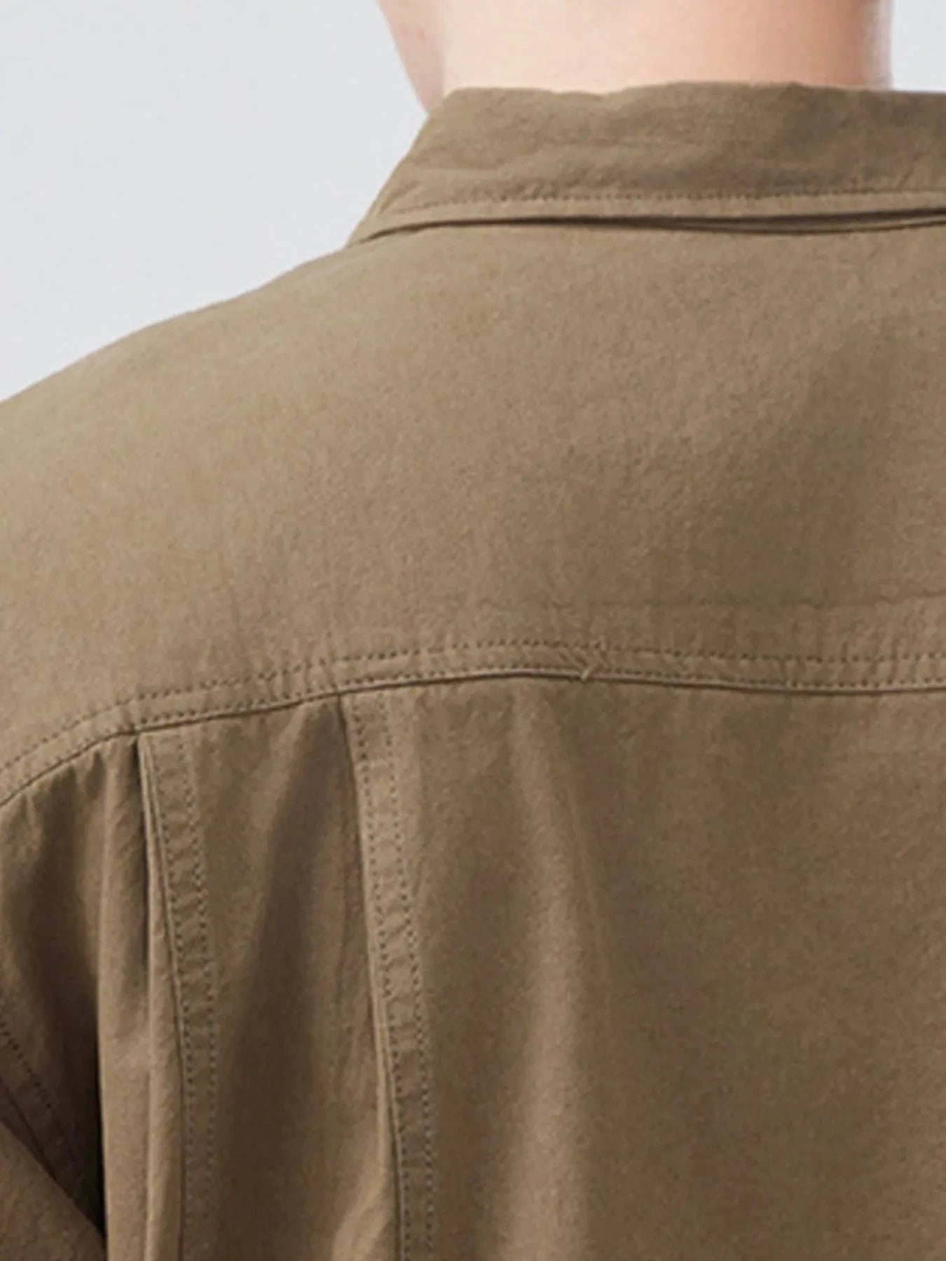 Men's 100% Cotton Button Down Long Sleeve Shirt The Nichole Collection