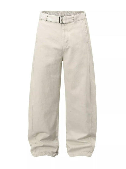 Men's Belted Wide-Leg Cargo Pants | The Nichole Collection