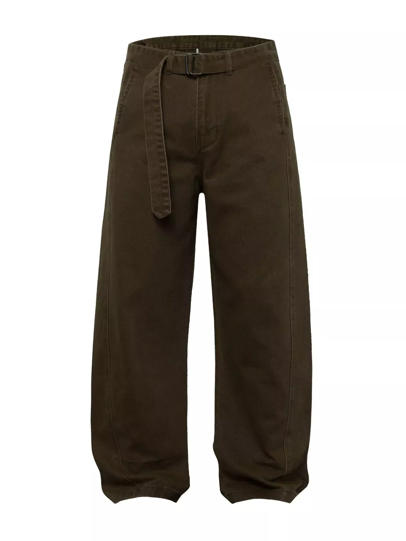 Men's Belted Wide-Leg Cargo Pants | The Nichole Collection