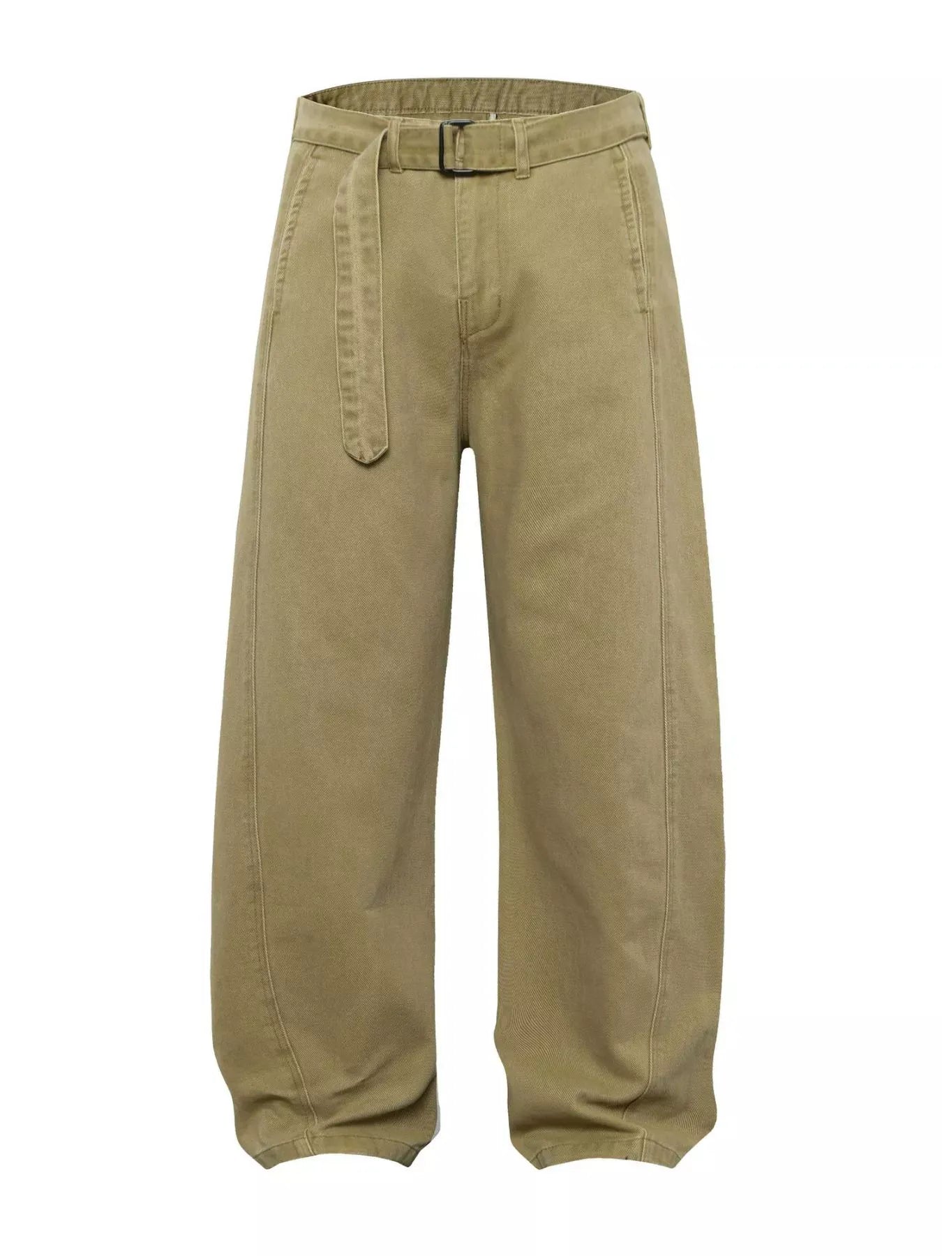 Men's Belted Wide-Leg Cargo Pants | The Nichole Collection