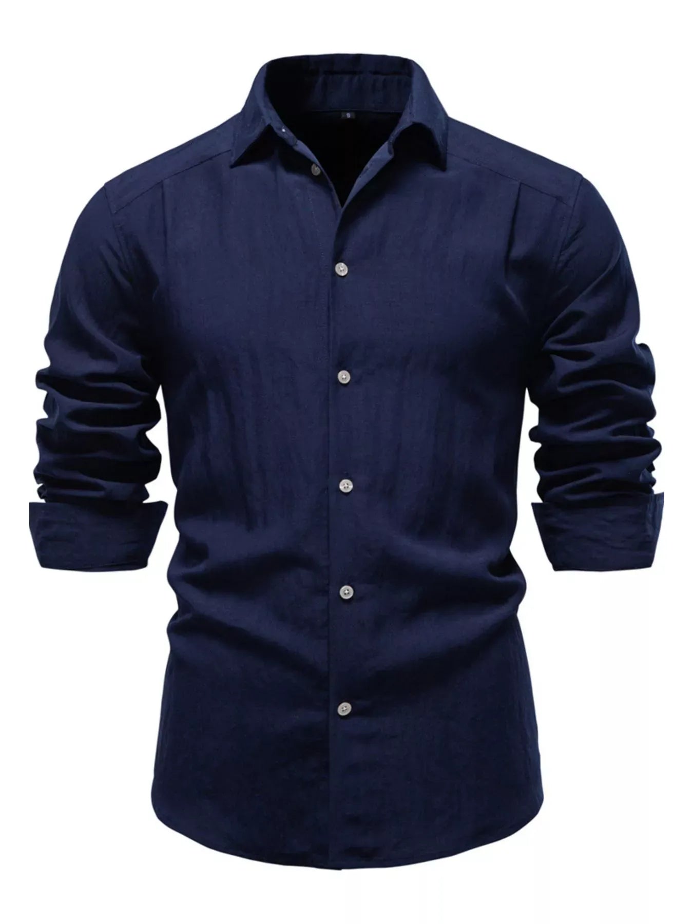 Men's Casual Button Up Long Sleeve Shirt | The Nichole Collection
