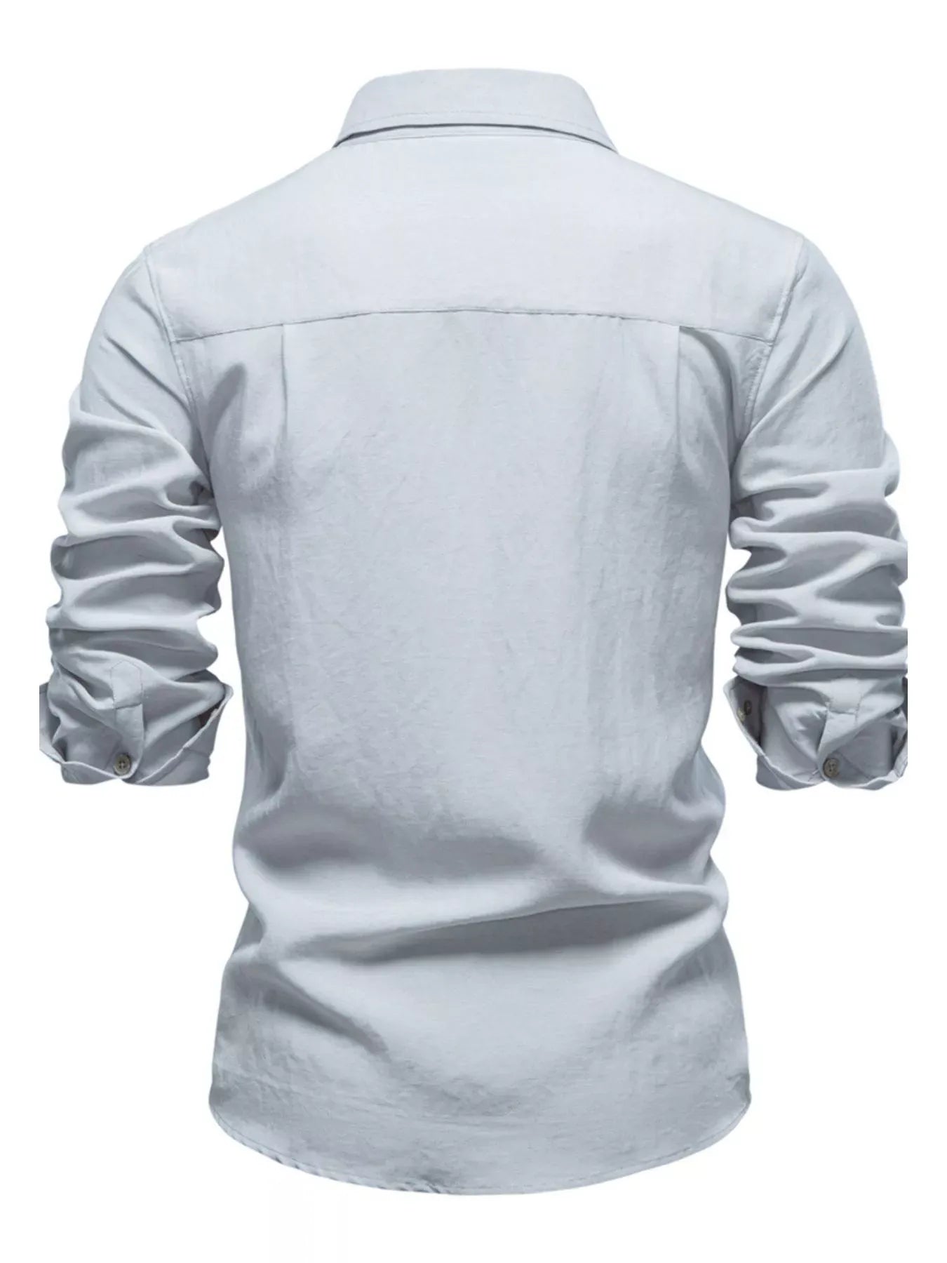 Men's Casual Button Up Long Sleeve Shirt | The Nichole Collection