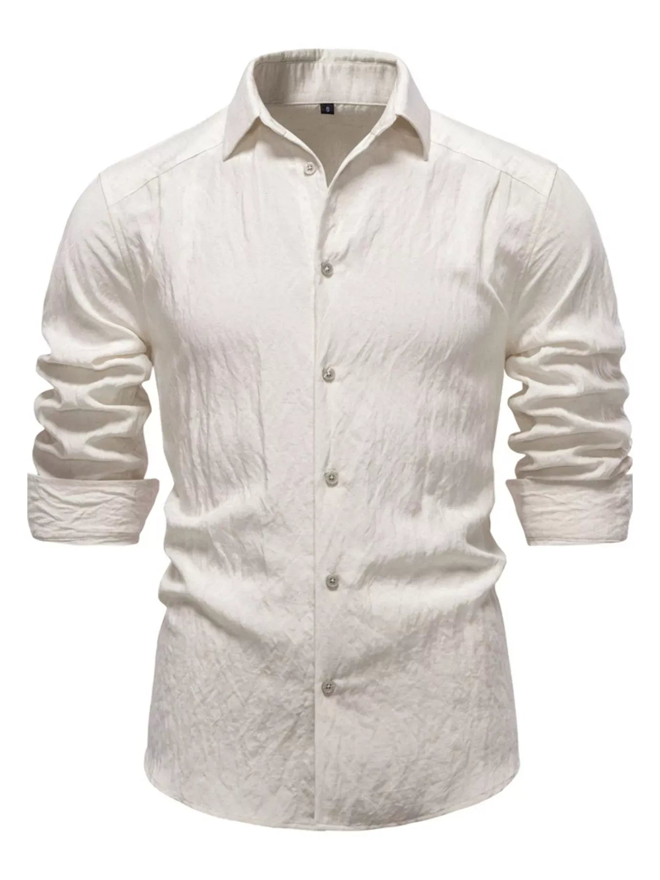 Men's Casual Button Up Long Sleeve Shirt | The Nichole Collection