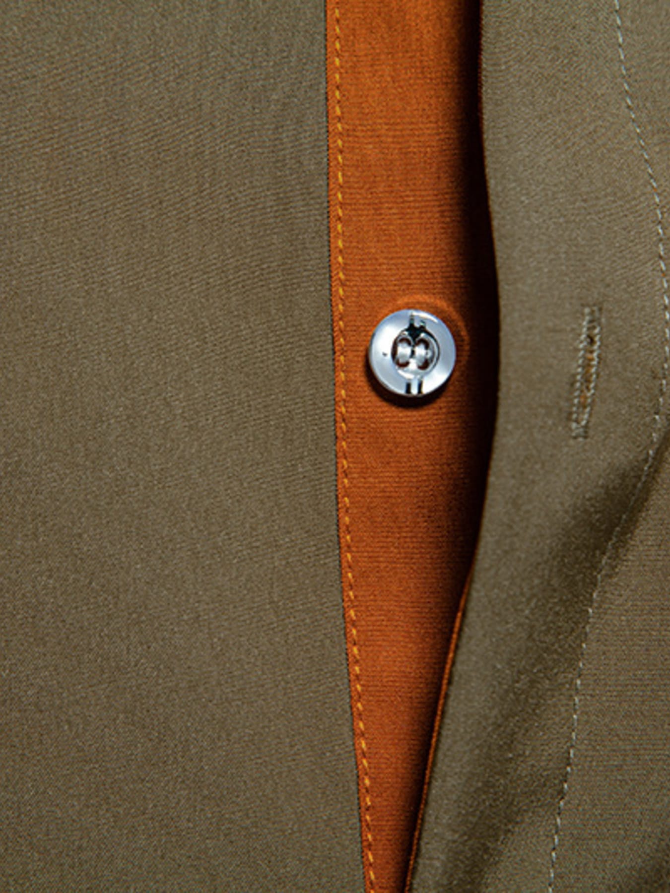 Men's Contrast Trim Button-Down Shirt | The Nichole Collection