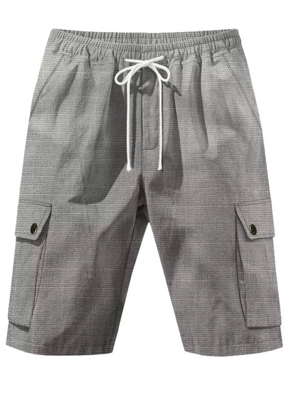 Men's Casual Drawstring Cargo Shorts | The Nichole Collection